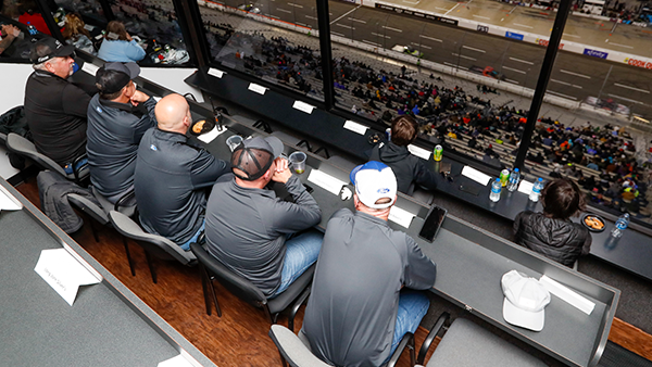 Corporate suites at Martinsville Speedway